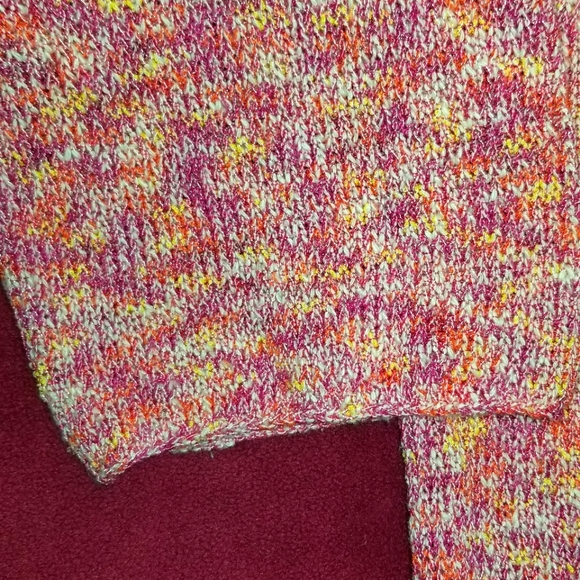 J Crew Pink speckled Spring sweater - Picture 6 of 8